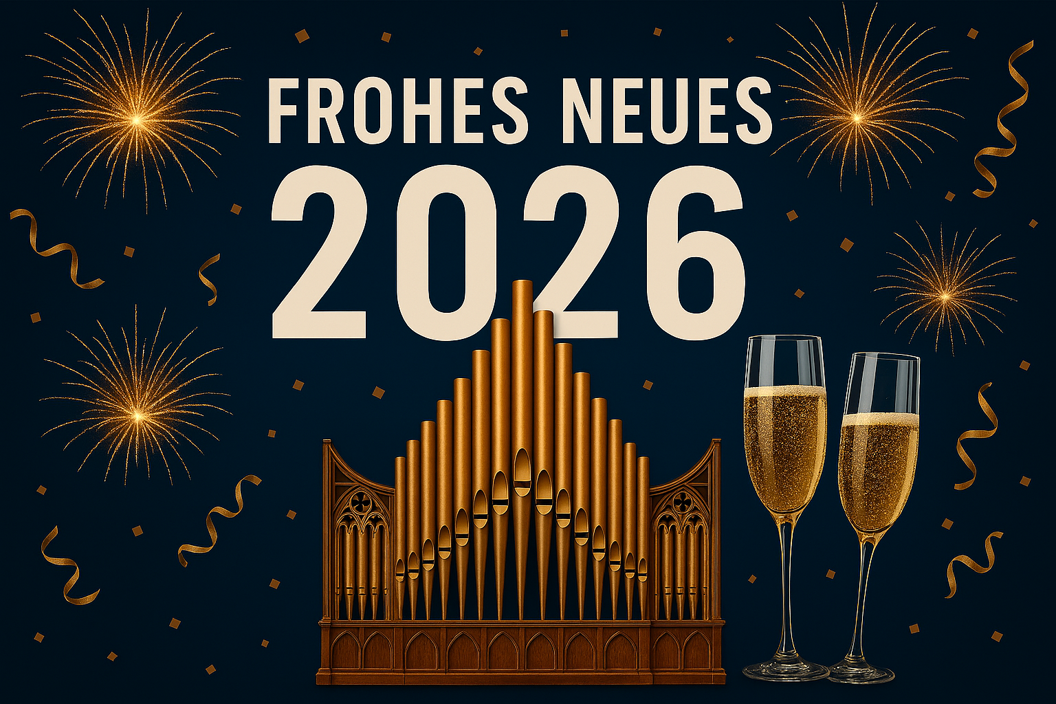 Banner 'Musik für alle' quer - AlbertHeiligen Mehr als Orgel - Musik in der Kirche