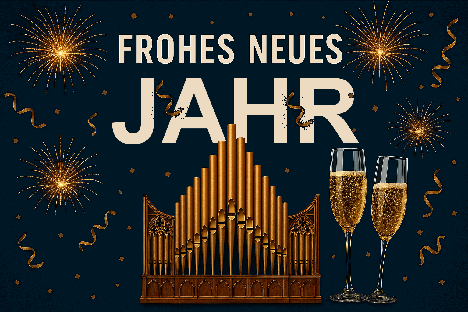 Banner 'Musik für alle' quer - AlbertHeiligen Mehr als Orgel - Musik in der Kirche